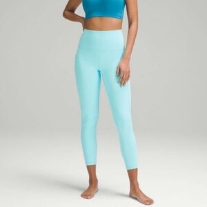 Lululemon Align Light Blue High Waist Leggings With Pockets Size 2